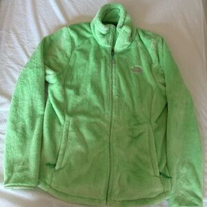 North face fuzzy fleece size L